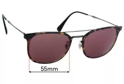 Ray-Ban RB4286 Ersatzgläser 55mm wide 