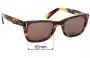 Sunglass Fix Lentes de Repuesto para Ray-Ban RB2248 Caribbean - 52mm Wide 
