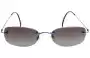 Rodenstock R4380 Replacement Sunglass Lenses - 50mm wide Front View 