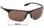 Sunglass Fix Replacement Lenses for Serengeti Linosa - 66mm Wide 