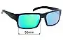 Sunglass Fix Replacement Lenses for Smith Outlier XL - 56mm Wide 