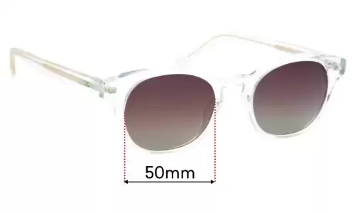 Sunglass Fix Replacement Lenses for Sunday Somewhere Ario - 50mm Wide Sunglass Fix Replacement Lenses for Sunday Somewhere Ario - 50mm Wide