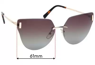 Tiffany & Co TF 3070 Ersatzgläser 61mm wide 