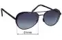 Sunglass Fix Replacement Lenses for Timberland TB9183-1 - 61mm Wide 