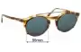 Sunglass Fix Replacement Lenses for Tod's TO 180 - 51mm Wide 