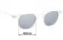 Sunglass Fix Replacement Lenses for Unbranded Z3394 - 49mm Wide 