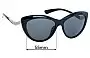 Sunglass Fix Replacement Lenses for Valentino V632SR - 55mm Wide 