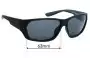 Sunglass Fix Verres de Remplacement pour Zeal Caddis - 63mm Wide 