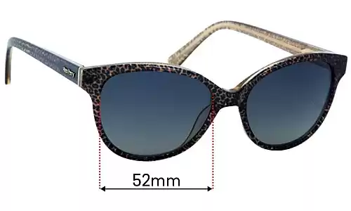 Alex Perry AP 64 Replacement Lenses 52mm wide 