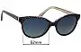 Sunglass Fix Replacement Lenses for Alex Perry AP 64 - 52mm Wide 