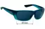 Sunglass Fix Replacement Lenses for Costa Del Mar Cat Cay - 61mm Wide 