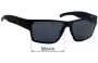 Sunglass Fix Replacement Lenses for Gatorz Delta - 58mm Wide 