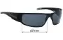 Sunglass Fix Replacement Lenses for Gatorz Magnum - 67mm Wide 