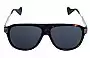 Gucci GG0587S Sunglasses Replacement Lenses 57mm Front View 