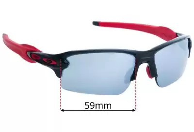 Oakley Flak 2.0 OO9295 Replacement Lenses 59mm wide 