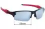 Sunglass Fix Lentes de Repuesto para Oakley Flak 2.0 OO9295 - 59mm Wide 