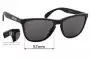 Sunglass Fix Lentes de Repuesto para Oakley Frogskins 35th Anniversary OO9444 - 57mm Wide 