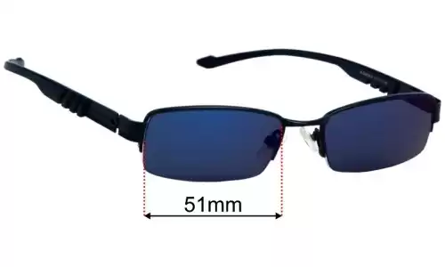 OCTO Rival Replacement Lenses 51mm wide 