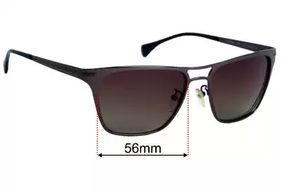 Police Guardian 2 S8751 Replacement Lenses 56mm wide 