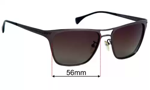 Police Guardian 2 S8751 Replacement Lenses 56mm wide 