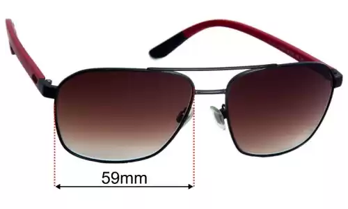 Ralph Lauren PH 3140 Replacement Lenses 59mm wide 