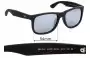 Sunglass Fix Replacement Lenses for Ray-Ban RB4165-F Justin (Low Bridge Fit) - 54mm Wide 