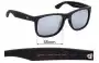 Sunglass Fix Verres de Remplacement pour Ray-Ban RB4165-F Justin (Low Bridge Fit) - 58mm Wide 