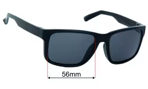 Under Armour Assist Lentilles de Remplacement 56mm wide 