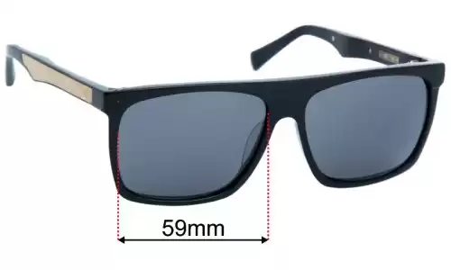 AM Eyewear Cobsey 2 Lentilles de Remplacement 59mm wide 