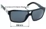 Sunglass Fix Ersatzgläser für Dragon The Jam Remix (Two Lenses) - 66mm Wide 
