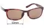 Sunglass Fix Replacement Lenses for Maui Jim MJ431 Front Street - 53mm Wide 
