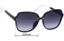 Sunglass Fix Ersatzgläser für VG Hombre - 61mm Wide 