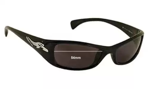 Arnette AN4041 Replacement Lenses 54mm wide 