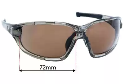 Adidas AD09 Evil Eye Evo Pro L Replacement Lenses 72mm wide 
