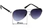 Sunglass Fix Replacement Lenses for Bvlgari 6084 - 59mm Wide 