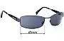 Sunglass Fix Replacement Lenses for Giorgio Armani GA669/S - 63mm Wide 