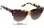 Sunglass Fix Replacement Lenses for Gucci GG3744/S - 52mm Wide 