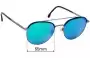Sunglass Fix Verres de Remplacement pour Hugo Boss 1069/F/S - 55mm Wide 