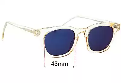 Kala Allen Verres de Remplacement 43mm wide 