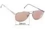Sunglass Fix Replacement Lenses for La Scala 9524 - 54mm Wide 