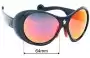 Sunglass Fix Replacement Lenses for Moncler ML 0148 - 64mm Wide 