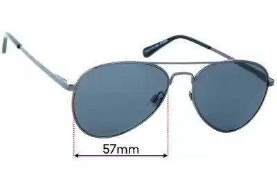 Specsavers Duke Replacement Lenses 57mm wide 