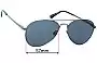 Sunglass Fix Replacement Lenses for Specsavers Duke - 57mm Wide 