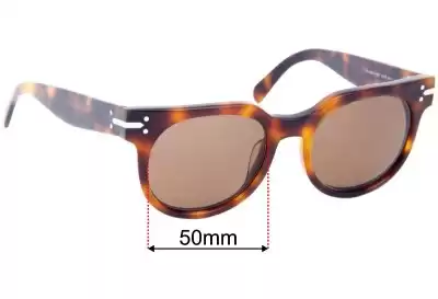 Celine CL 41080/S Replacement Lenses 50mm wide 