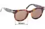 Sunglass Fix Lentes de Repuesto para Celine CL 41080/S - 50mm Wide 