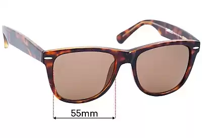 Glassing Soul Verres de Remplacement 55mm wide 