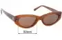 Sunglass Fix Replacement Lenses for Raie Lakota - 50mm Wide 