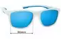 Sunglass Fix Replacement Lenses for Redbull SPECT Eyewear Bubble - 54mm Wide 