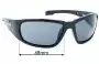 Sunglass Fix Lentes de Repuesto para Wiley X Boss - 68mm Wide 
