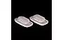 11mm Bullet Shaped System 3 Silicone Nose Pads 